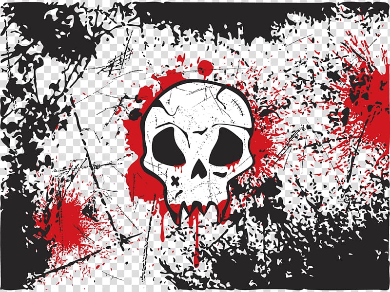 Skull , Skull Graffiti Transparent Background Png Clipart - Skull
