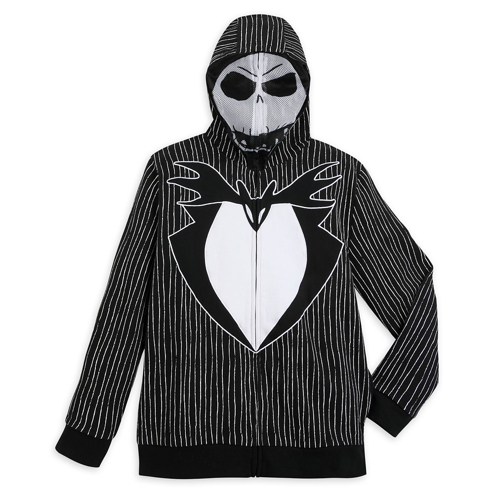 Mens Jack Skellington Hoodie - HD Wallpaper 