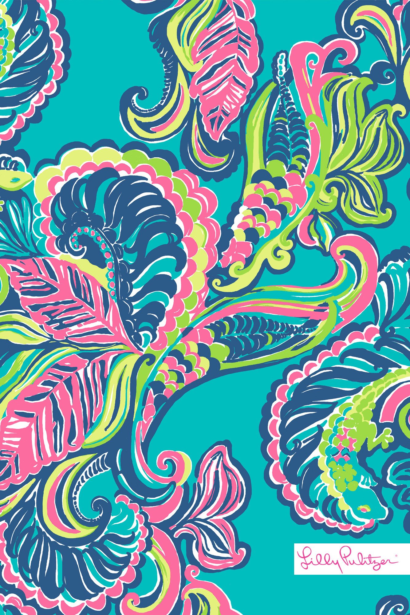 “ Lilly Pulitzer - Cute Lilly Pulitzer Background - HD Wallpaper 