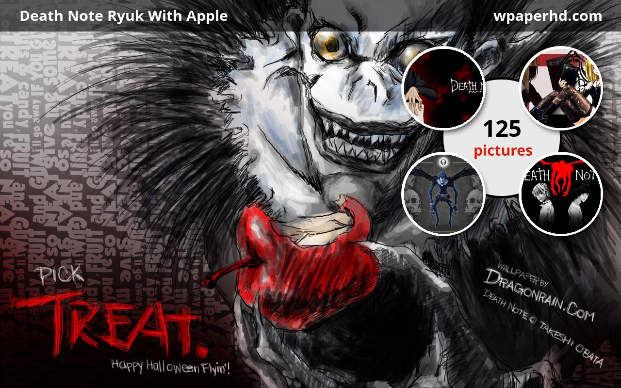 Death Skull Wallpaper - Death Note Wallpaper Ryuk - HD Wallpaper 