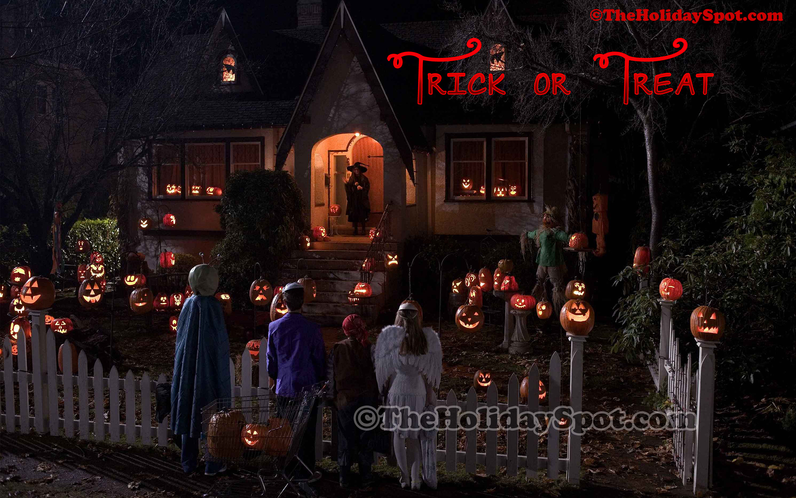 Trick Or Treating Night - HD Wallpaper 