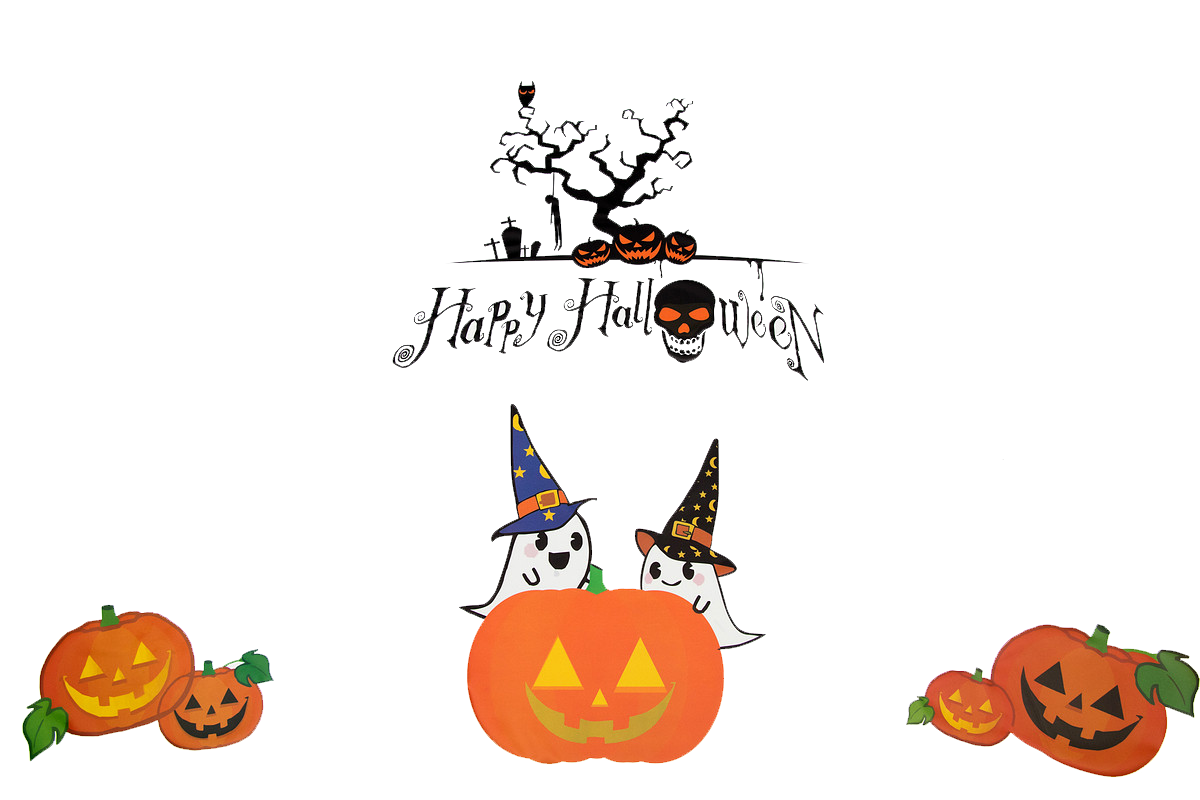 Halloween Theme Desktop Environment Wallpaper - Transparent Background Happy Halloween Theme - HD Wallpaper 