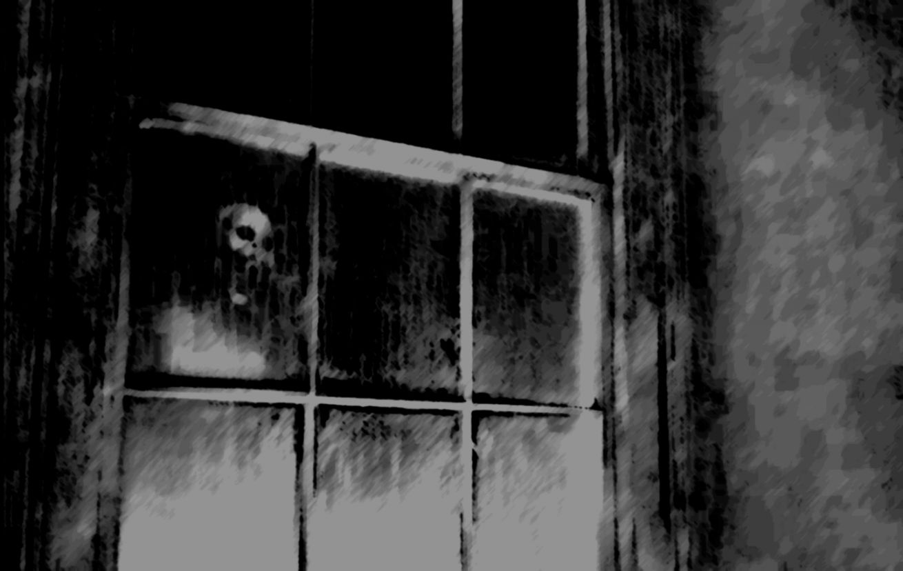 Horror Wallpaper And Background Image Id204566 - Black Wallpaper Of Window - HD Wallpaper 