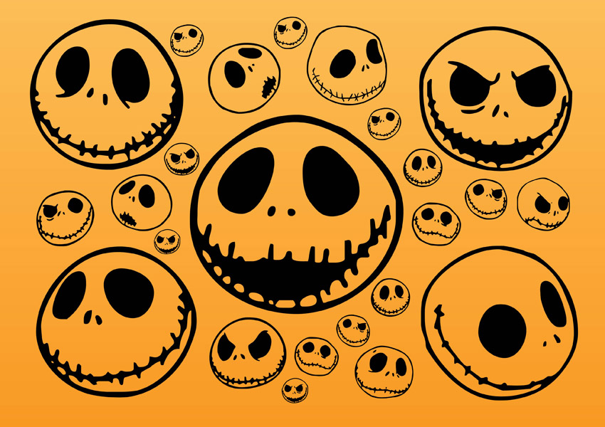Free Jack Skellington Vectors - HD Wallpaper 