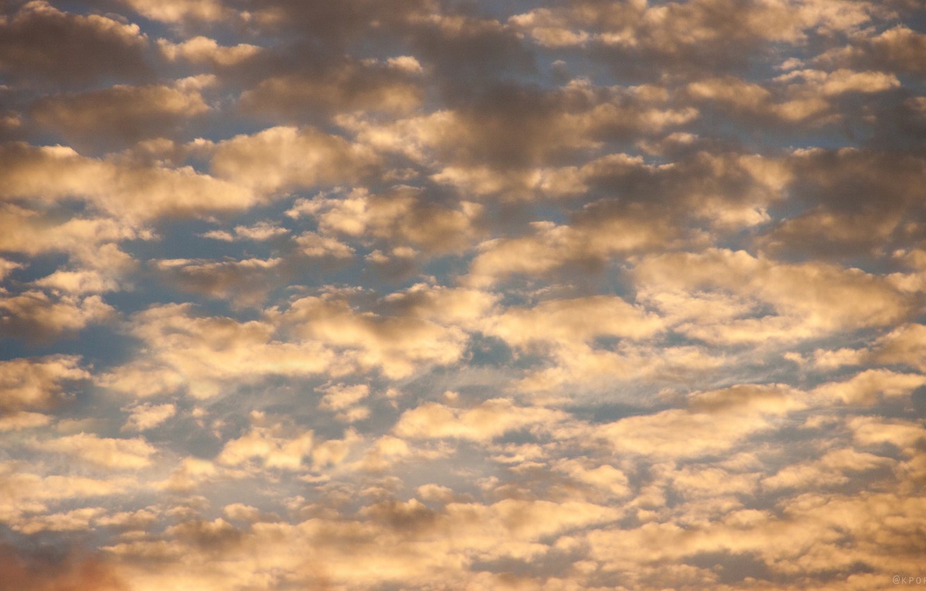 Photo Wallpaper The Sky, Clouds, Sunset, Insta - Cumulus - HD Wallpaper 