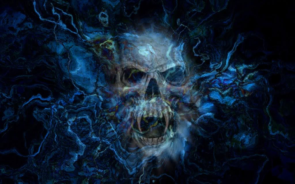 Skull Wallpaper Free - Darkness Background - HD Wallpaper 