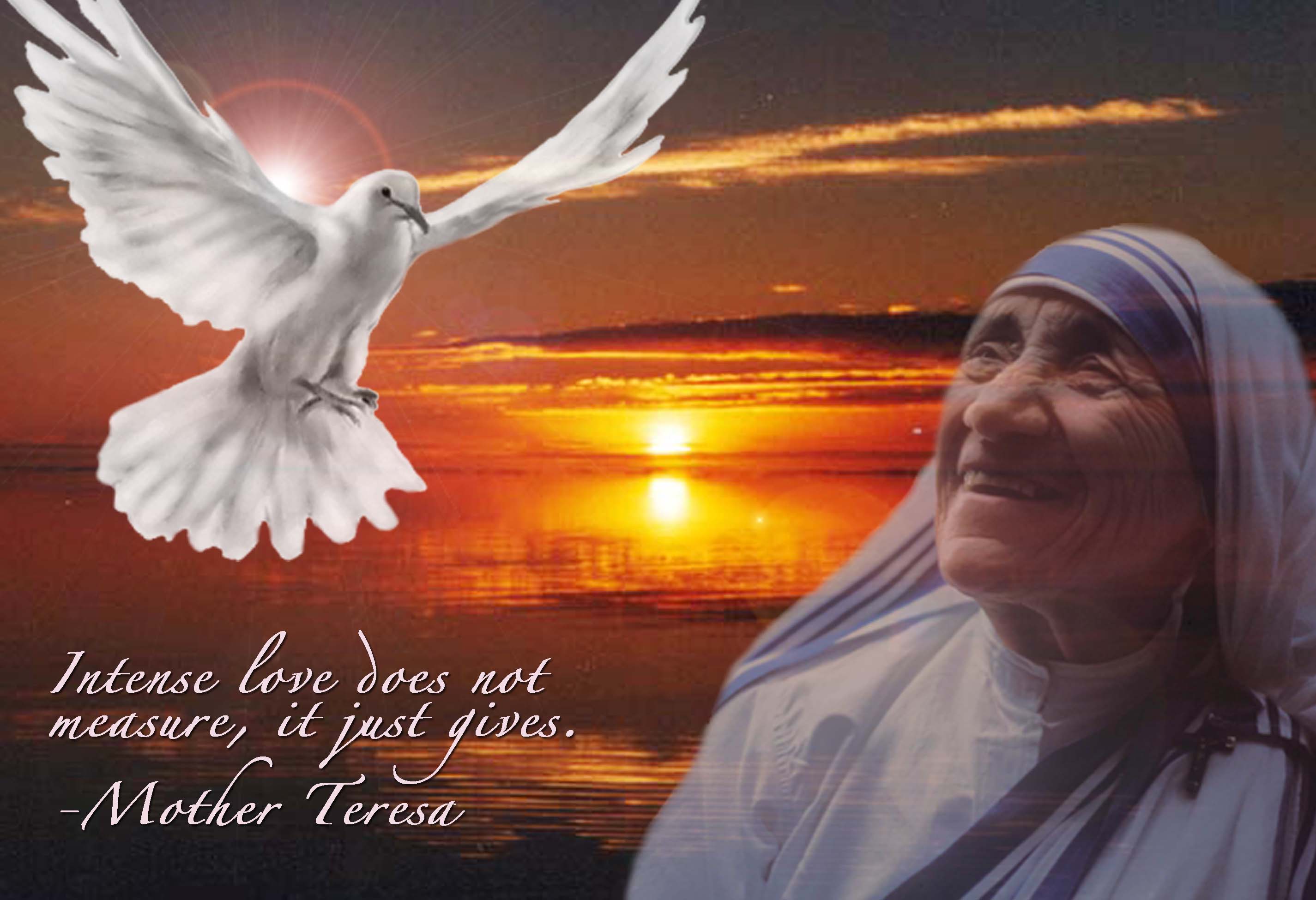 Mothers Day Mother Teresa - HD Wallpaper 