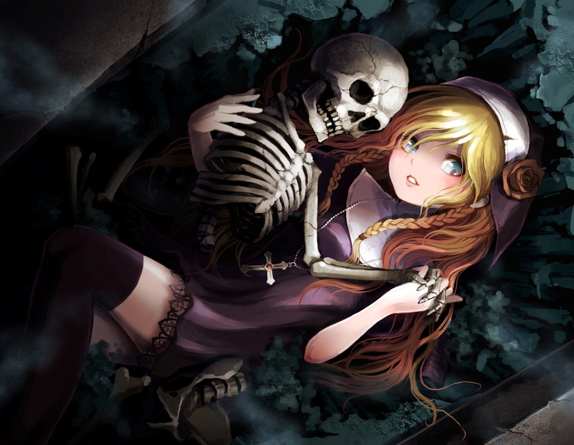 Spooky Scary Skeletons Nightcore - HD Wallpaper 