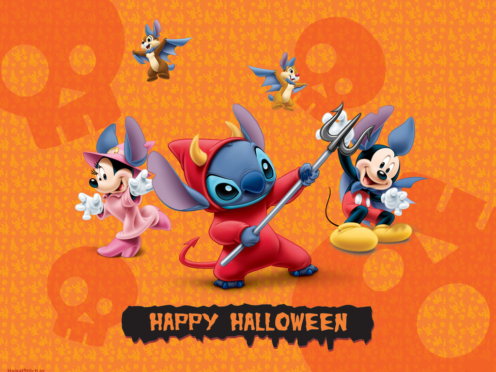 Halloween Disney Background - HD Wallpaper 