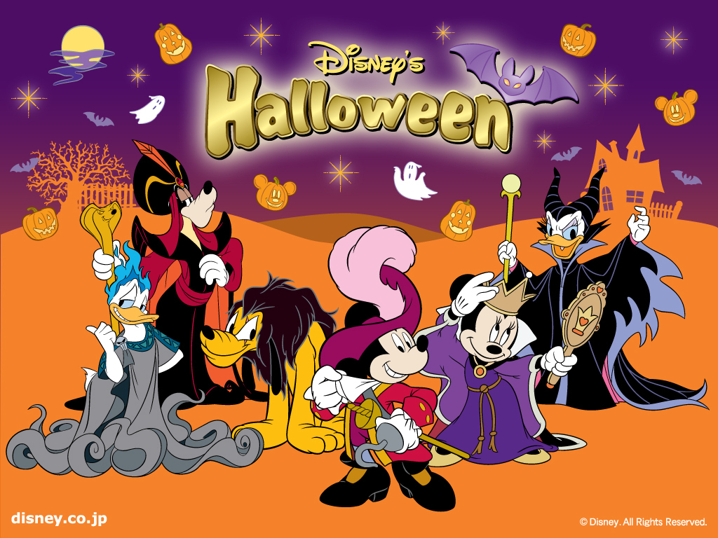 Disney Halloween Wallpaper Hd - Disney Mickey Mouse Villains - HD Wallpaper 
