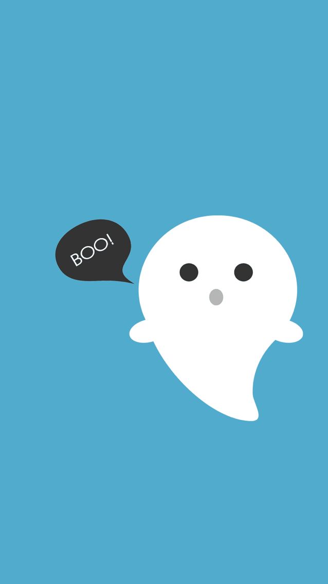 Iphone Blue Halloween - HD Wallpaper 