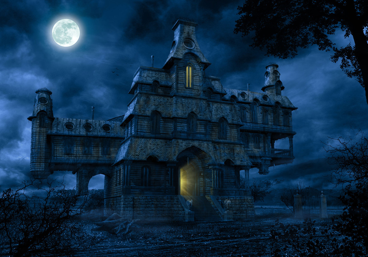 Haunted House Wallpapers Desktop - HD Wallpaper 