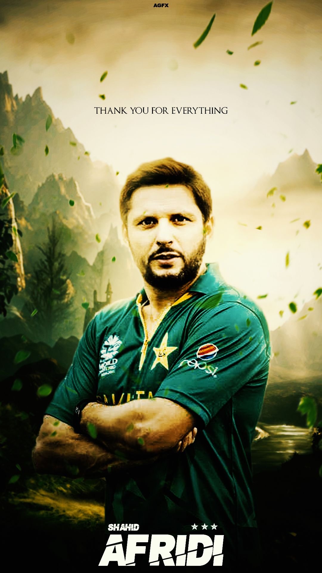 Shahid Afridi Wallpaper 2019 - HD Wallpaper 