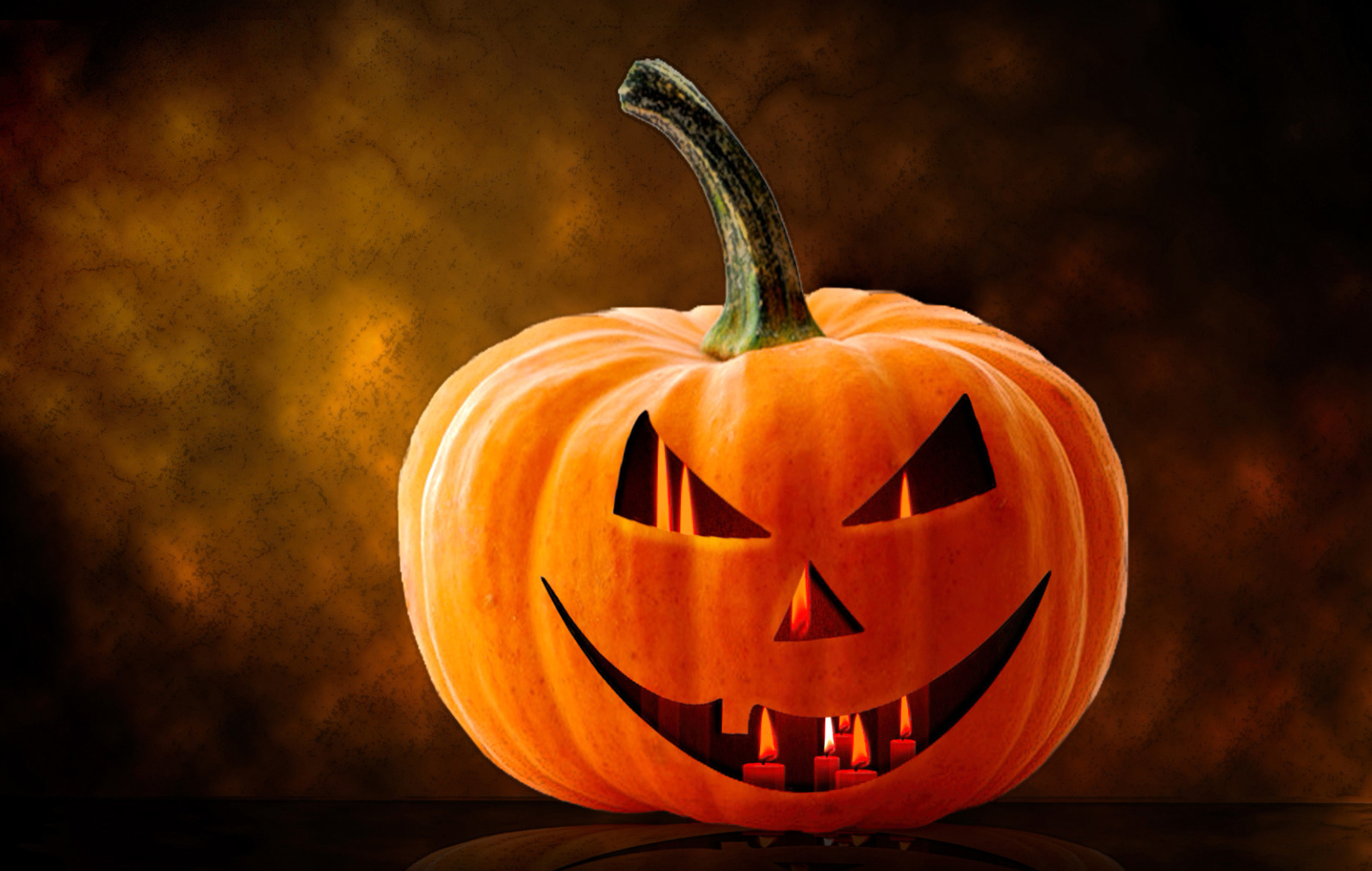 Halloween Pumpkin Wallpaper - HD Wallpaper 