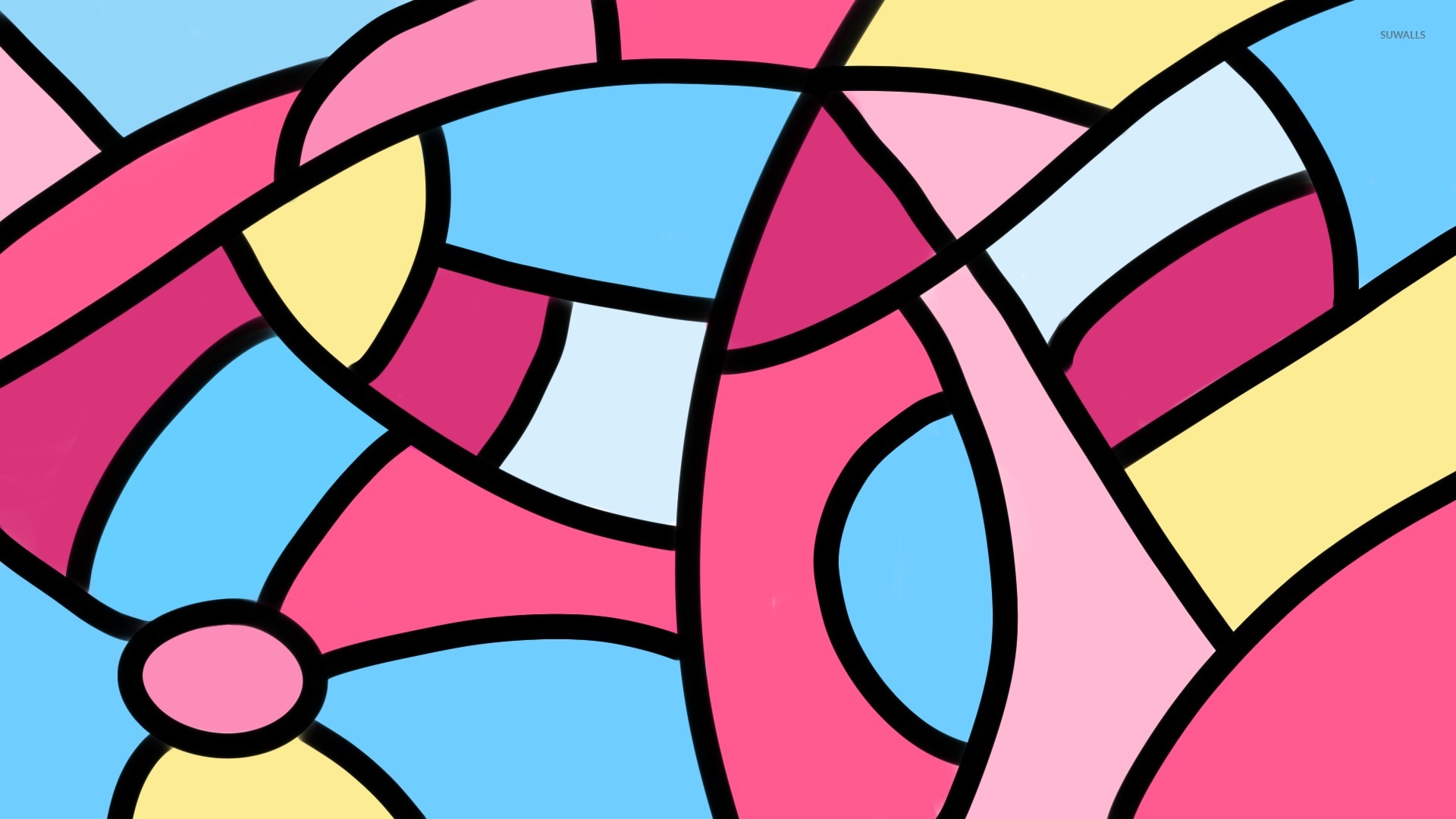 Colorful Shapes - HD Wallpaper 