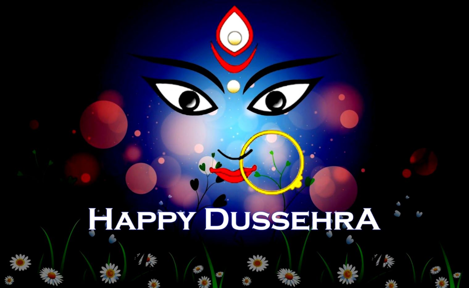 Happy Dussehra Wishes Hd Images Wallpapershappy Bathukamma - 1520x934  Wallpaper 