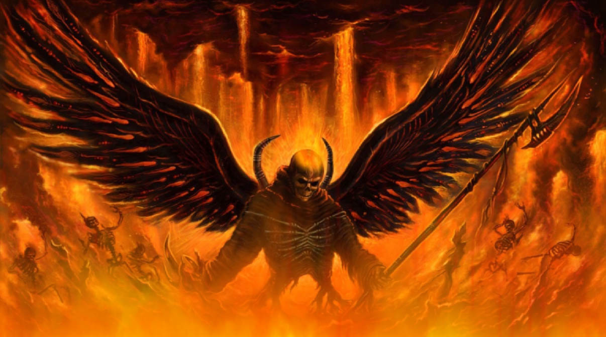 Demons Background - HD Wallpaper 