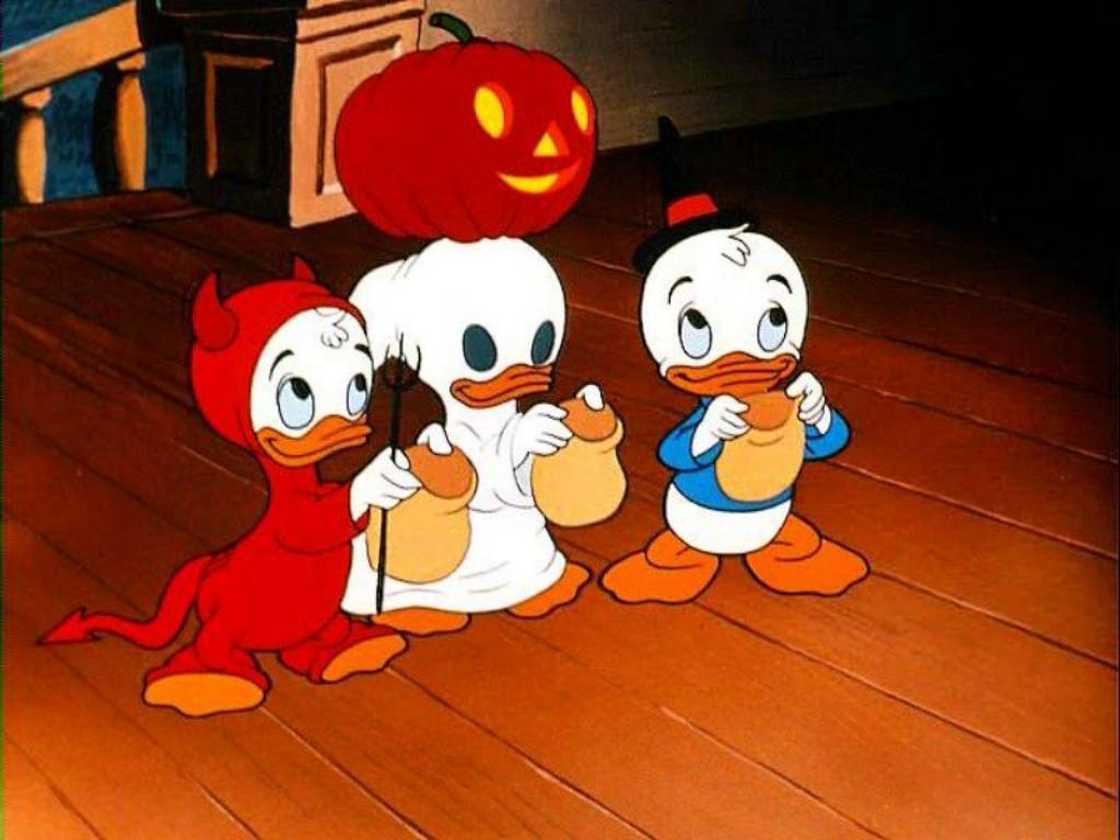 Disney Halloween Ducks - HD Wallpaper 