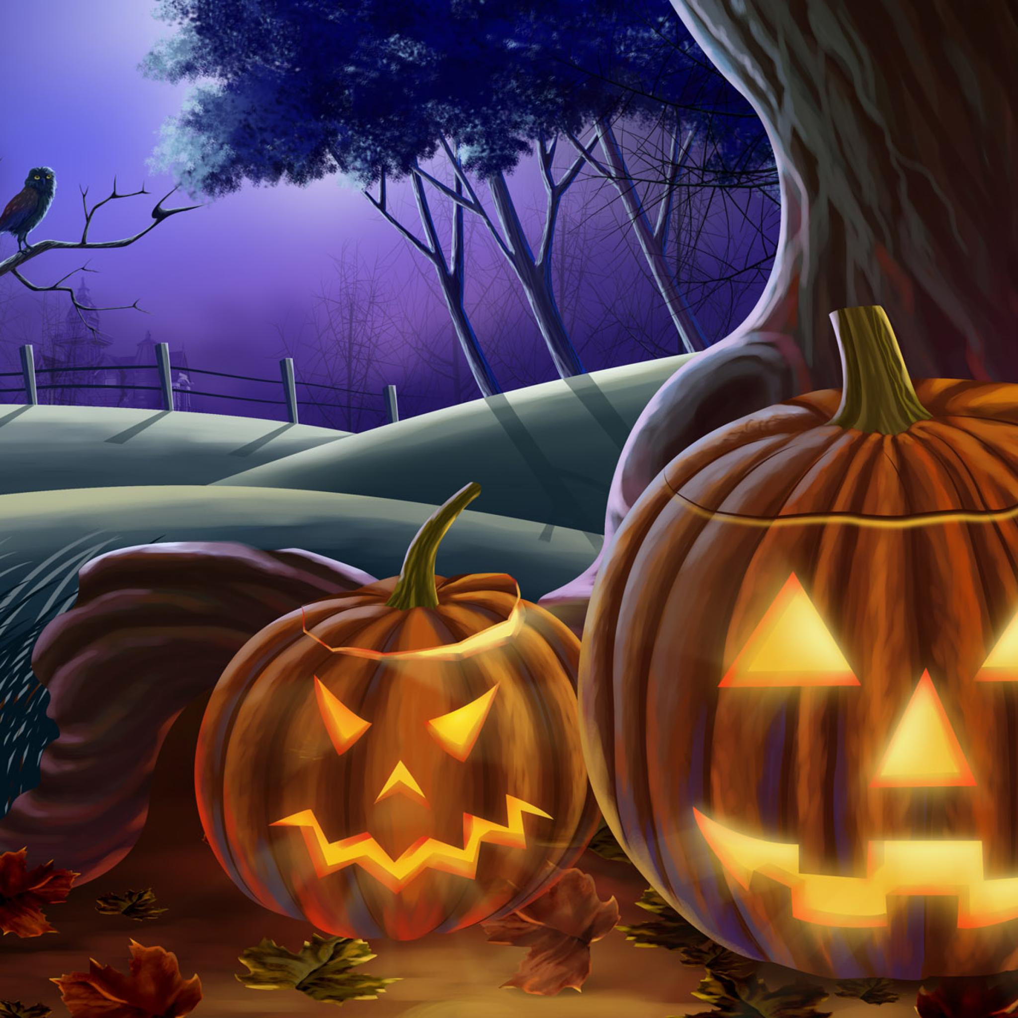 Halloween Background - HD Wallpaper 