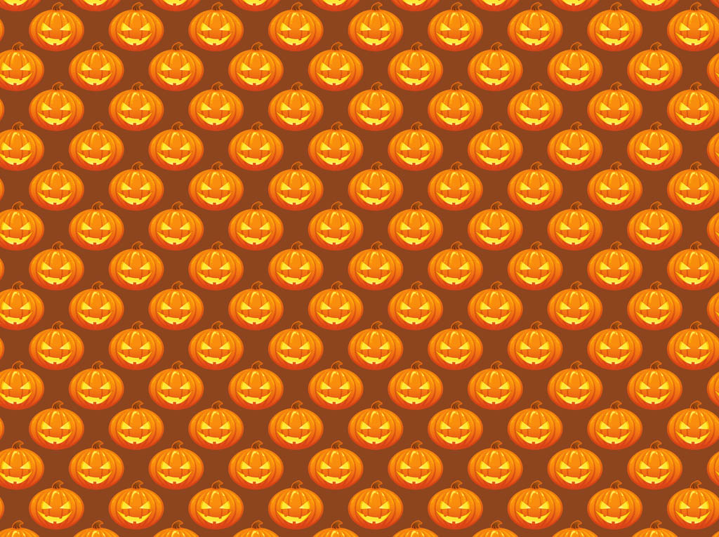 Halloween Pumpkins Patterns - HD Wallpaper 