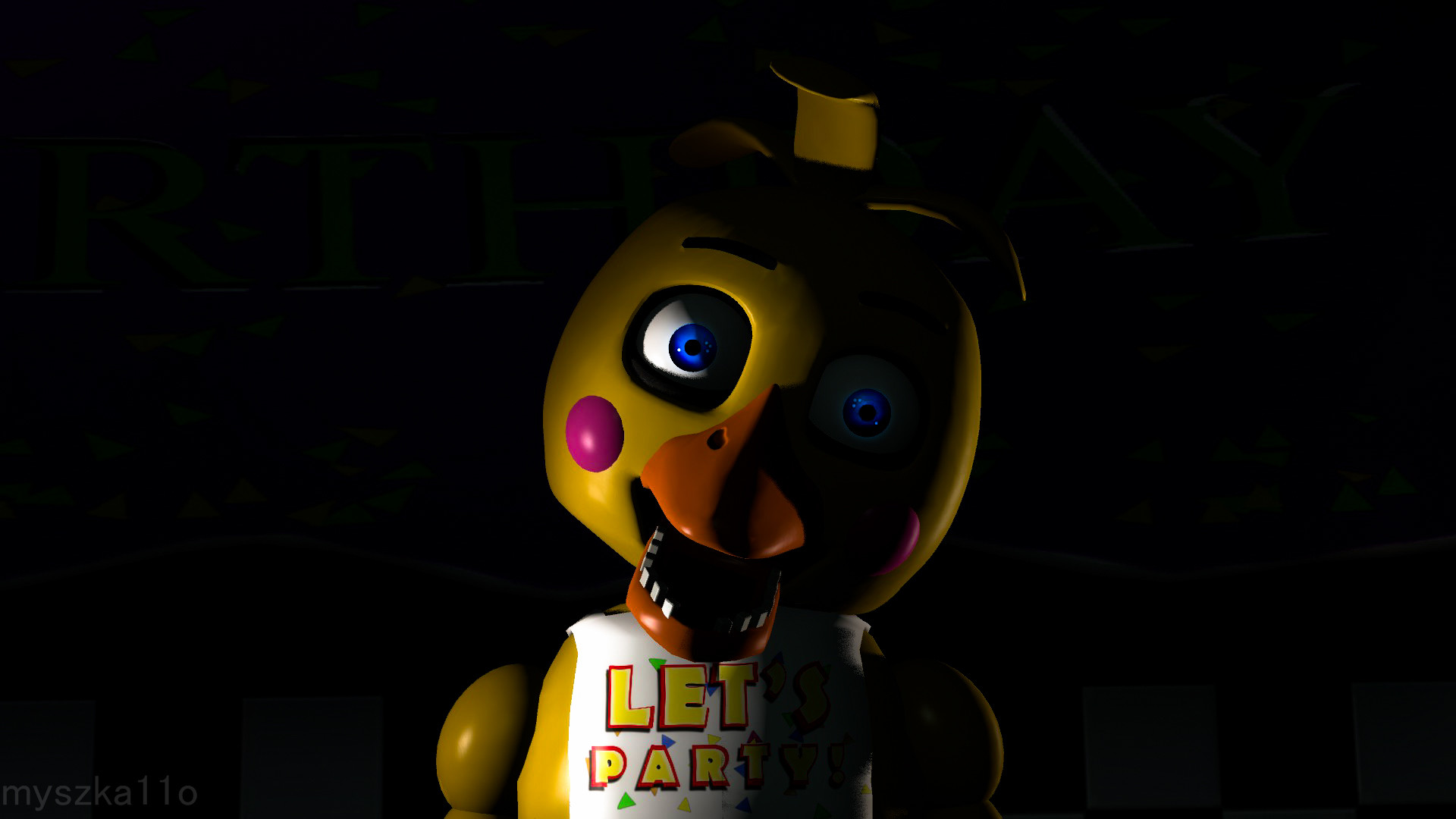 1920x1080, Toy Chica Wallpaper By Myszka11o 
 Data - Toy Chica - HD Wallpaper 