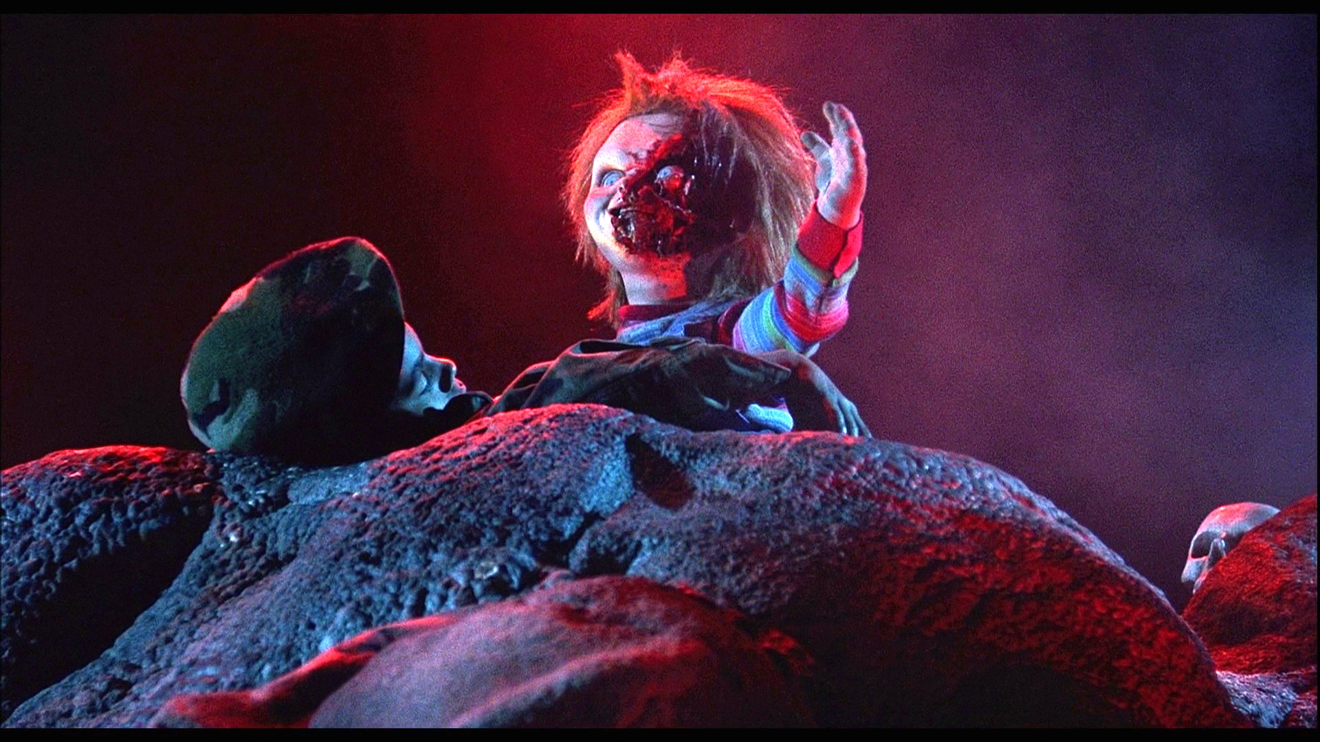 Childs Play Chucky Dark Horror Creepy Scary - Child's Play 3 Chucky Death - HD Wallpaper 