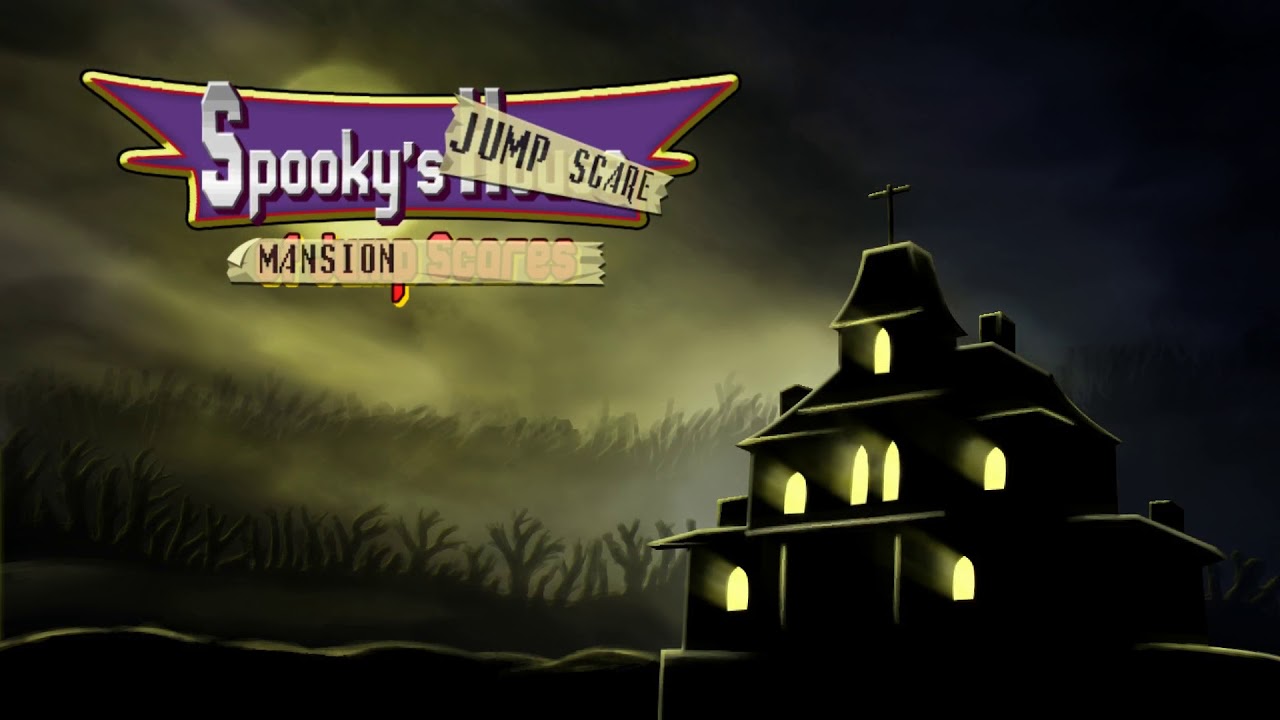 Spooky's Jumpscare Mansion Title Screen 1280x720 Wallpaper teahub.io