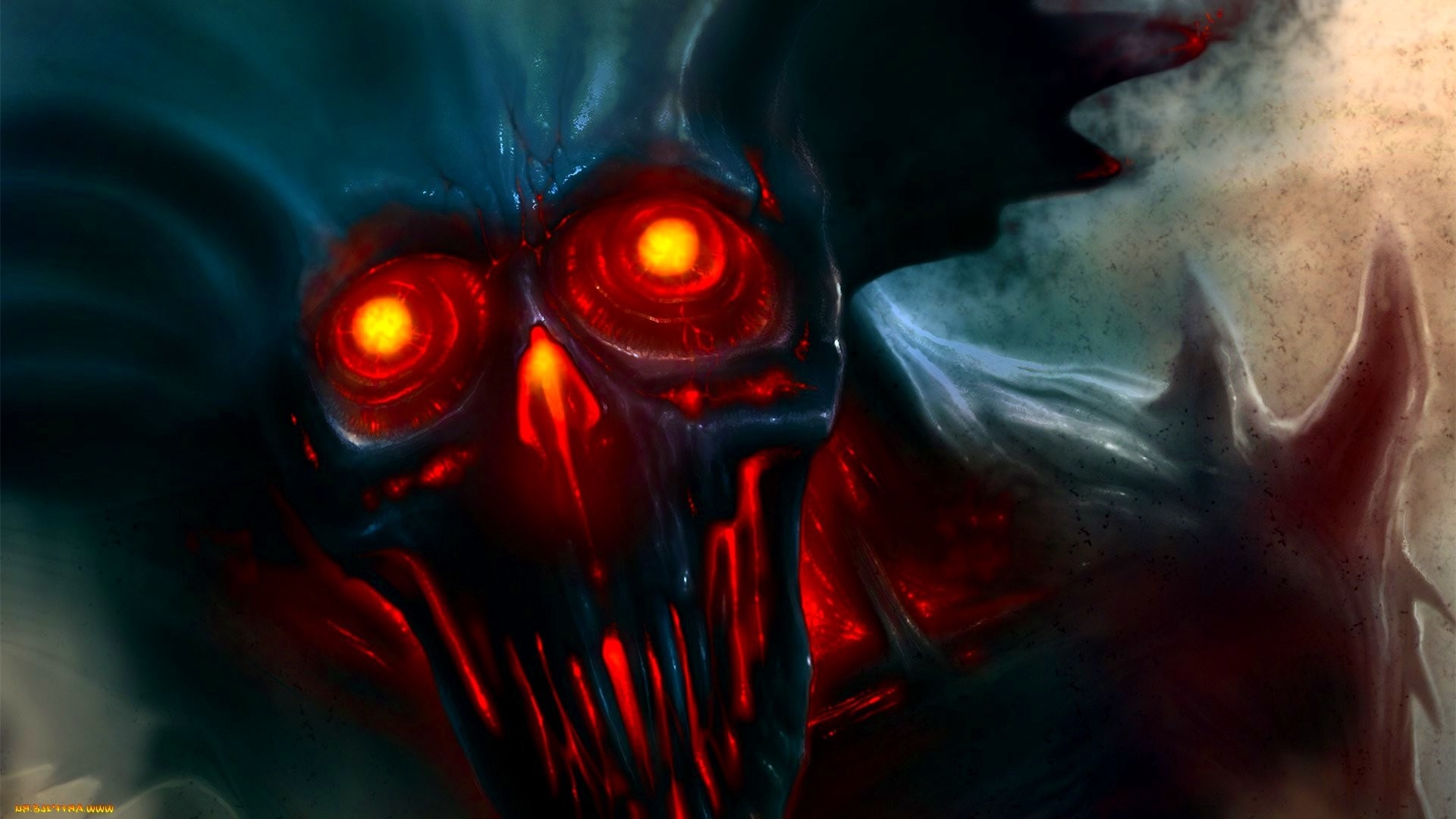 Spooky, Art, Horror, Scary, Fantasy, Evil Dark, Horror, - Creepy Fantasy - HD Wallpaper 