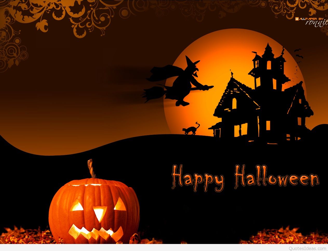 Happy Halloween - Happy Halloween Hd - HD Wallpaper 