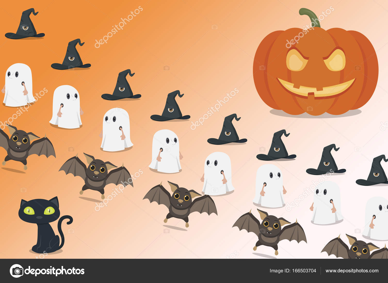 Imagenes De Fondo De Pantalla De Halloween Tiernas - HD Wallpaper 