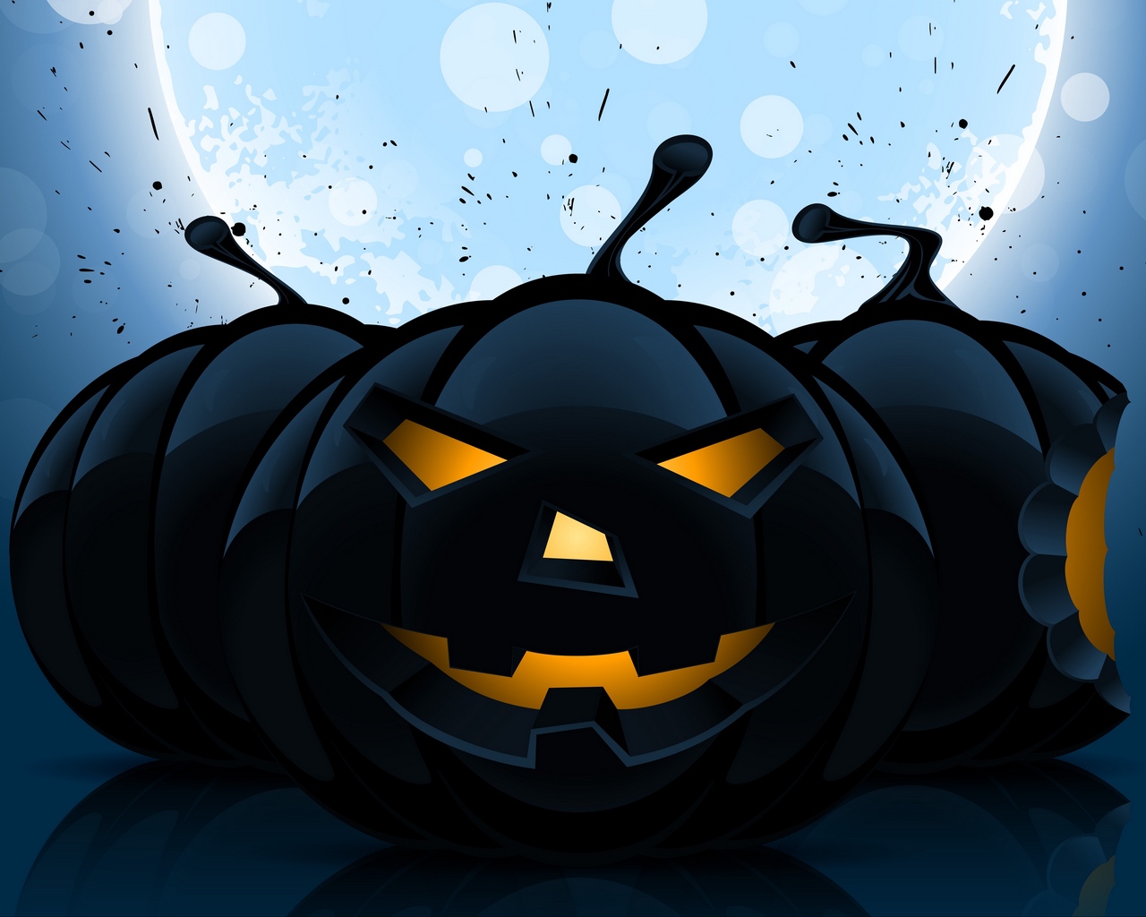 Wallpaper Halloween, Pumpkin, Pattern, Dark - Halloween Background - HD Wallpaper 