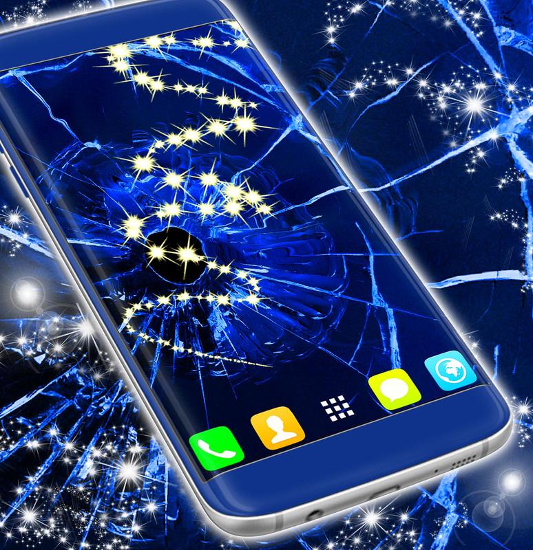 Crack Screen Live Wallpaper - Samsung Mobile Wallpaper 3d - HD Wallpaper 