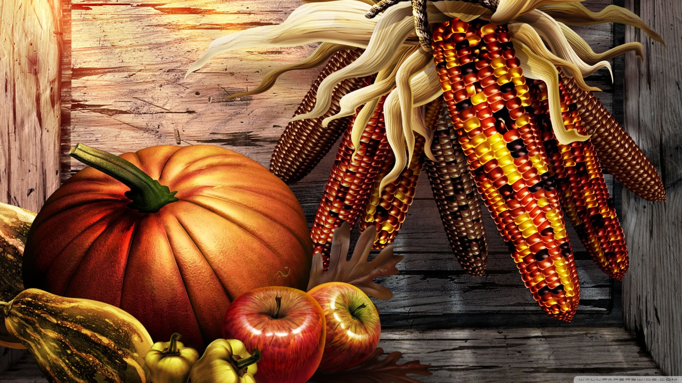 Thanksgiving Desktop Background - HD Wallpaper 