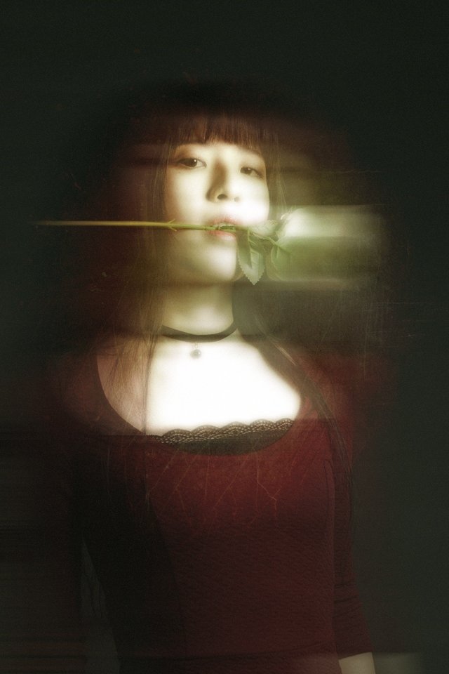 Creepy, Model, Rose, Dark, Girl, Vampire - Vampire - HD Wallpaper 