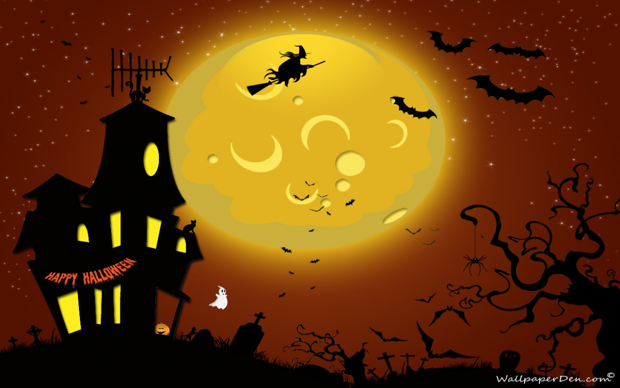 Free Halloween Wallpaper Download - Background Themes For October - HD Wallpaper 