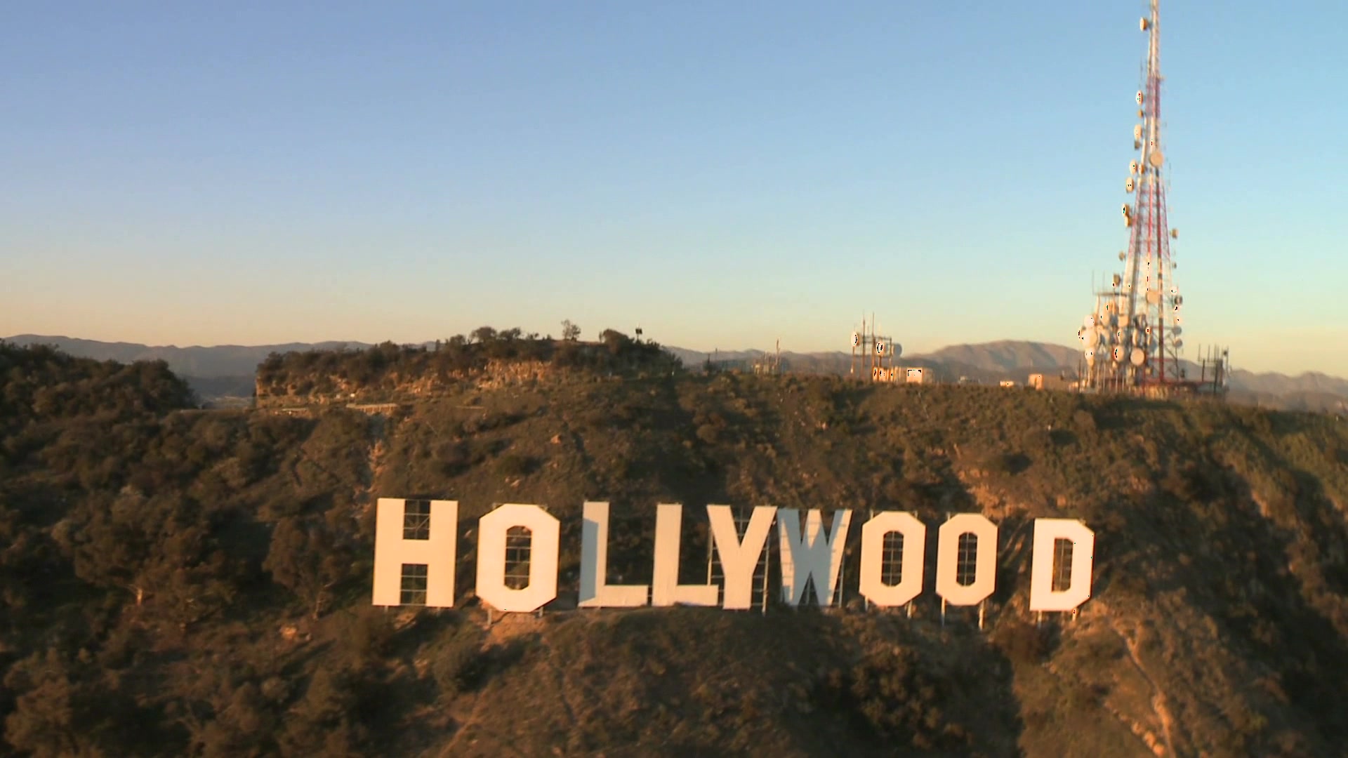 Hollywood Sign - HD Wallpaper 