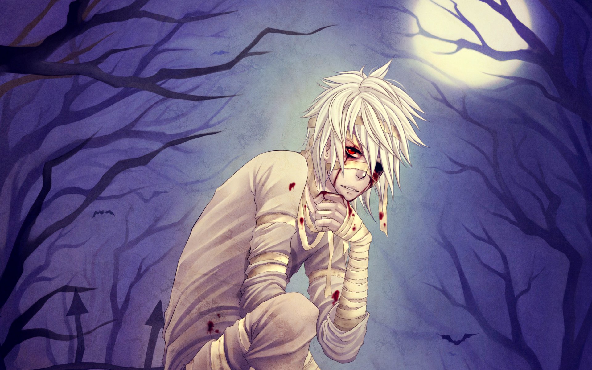 Halloween Anime Scary - HD Wallpaper 