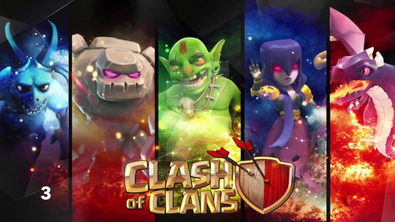 Clash Of Clan Wallpaper Laptop - HD Wallpaper 