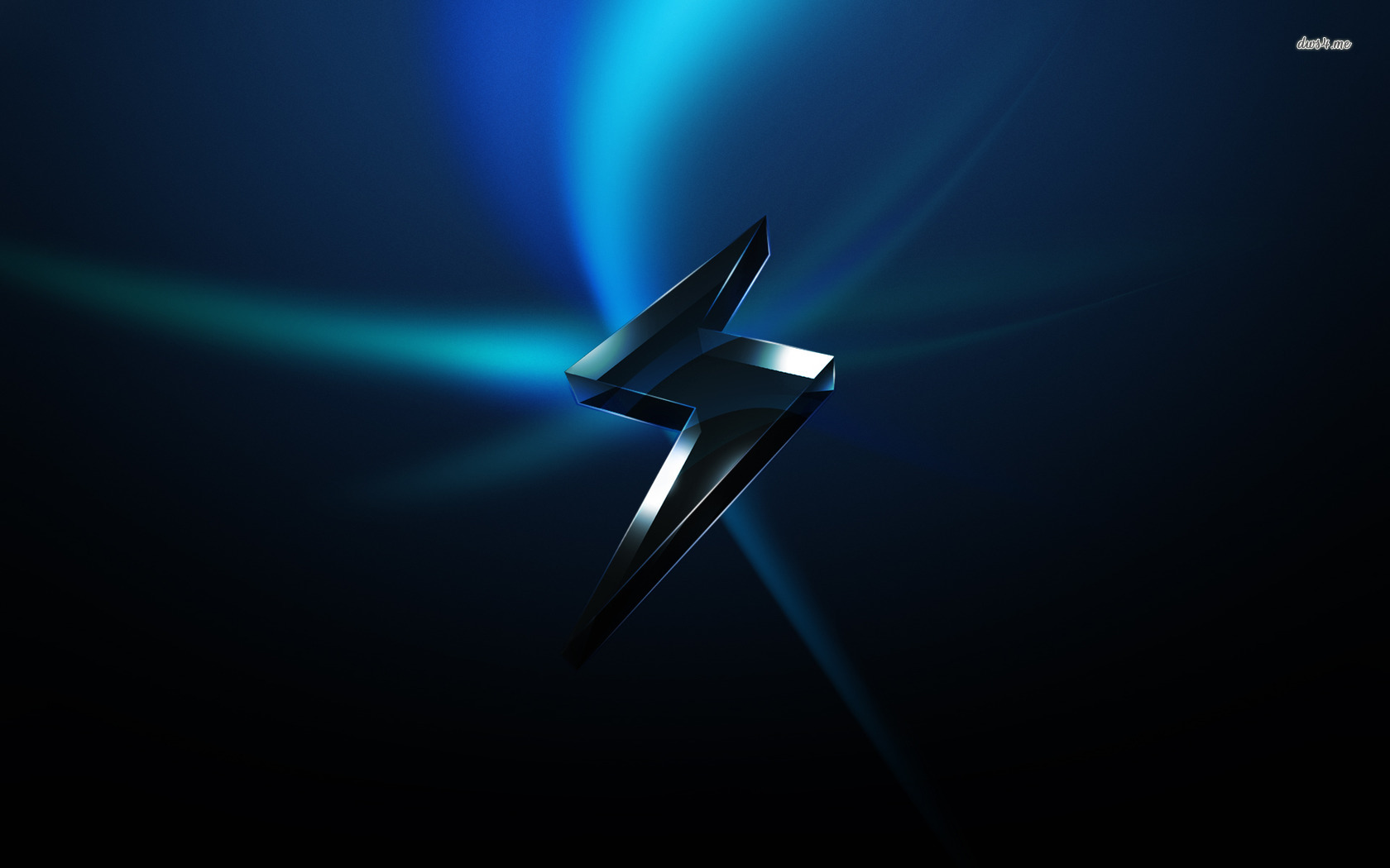 Lightning Bolt 3d Logo - HD Wallpaper 