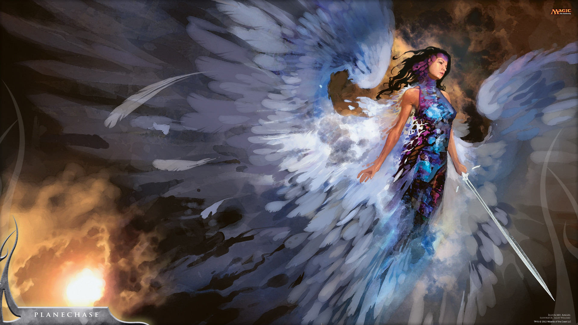 Game Artificer Magic Gathering Master Transmuter - Illusory Angel - HD Wallpaper 