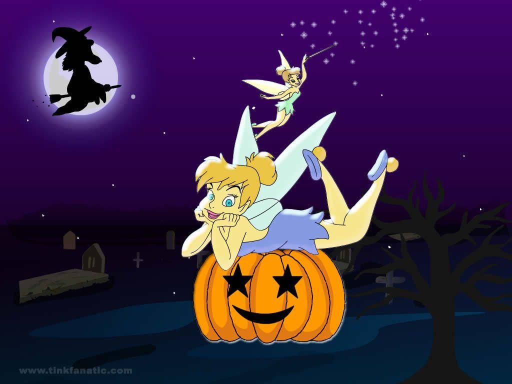 Cute Disney Halloween Background - HD Wallpaper 