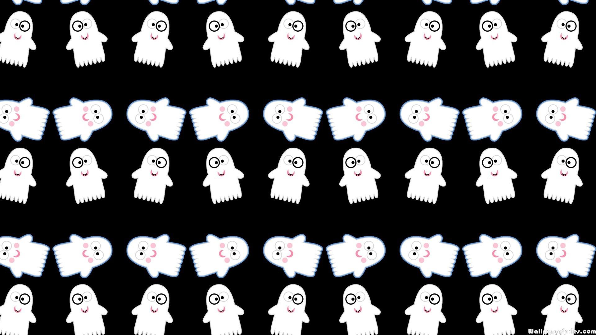Hd Cute Funny Ghost Pattern Wallpaper - Halloween Wallpaper Ghosts - 1920x1080 Wallpaper Hd Cute Funny Ghost Pattern Wallpaper - Halloween Wallpaper Ghosts - 1920x1080 Wallpaper