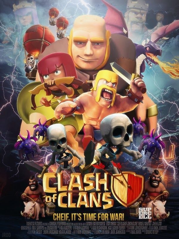 Clash Of Clans Wallpaper Portrait - HD Wallpaper 