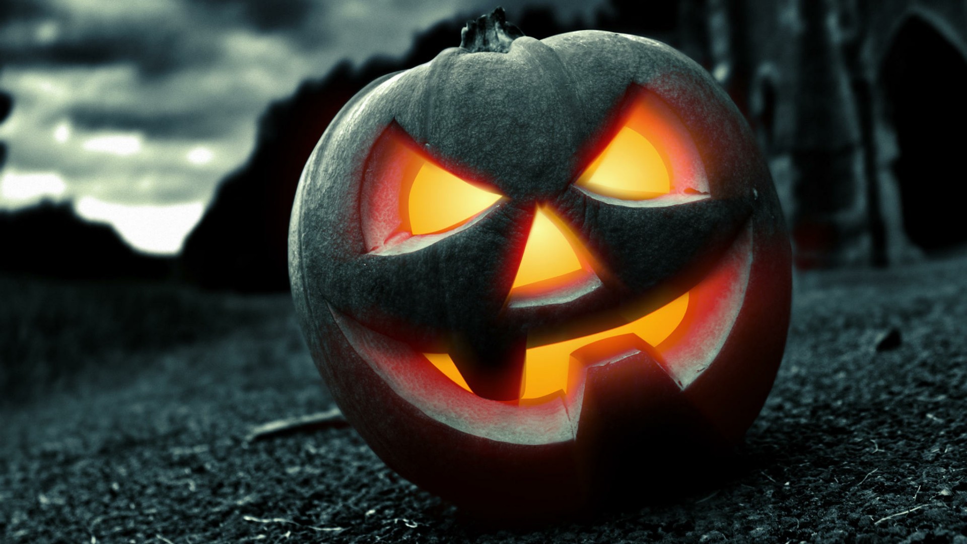 Download 
 Data Src Jack O Lantern Wallpaper Pc - Jack O Lantern Goth - HD Wallpaper 