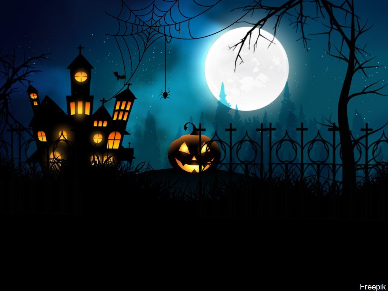 Haunted House - HD Wallpaper 