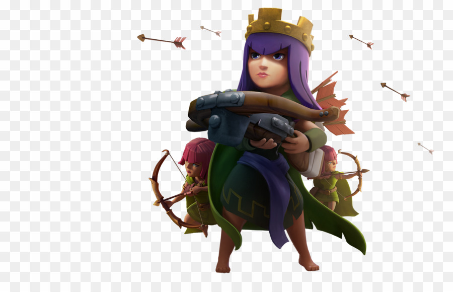 Archer Queen Png Clash Of Clans Desktop Wallpaper Clipart - Clash Royale Battle Healer - HD Wallpaper 