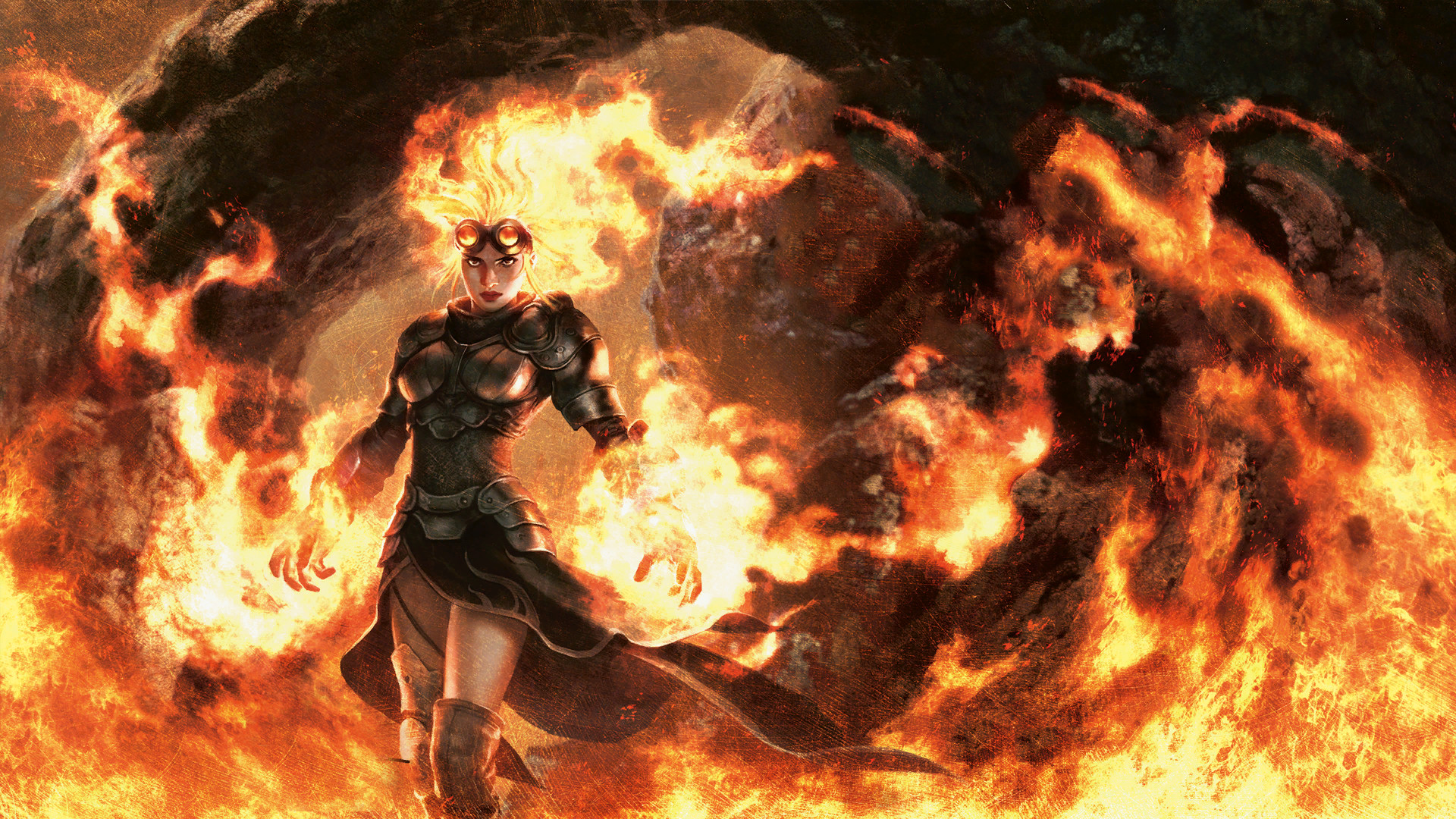 Chandra Nalaar - Magic The Gathering Wallpaper Chandra - HD Wallpaper 