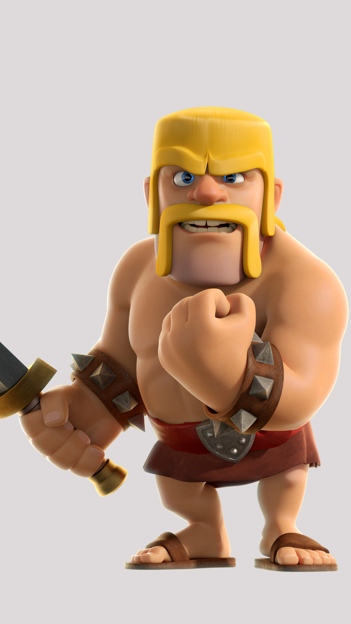 Clash Of Clans Barbarian - HD Wallpaper 