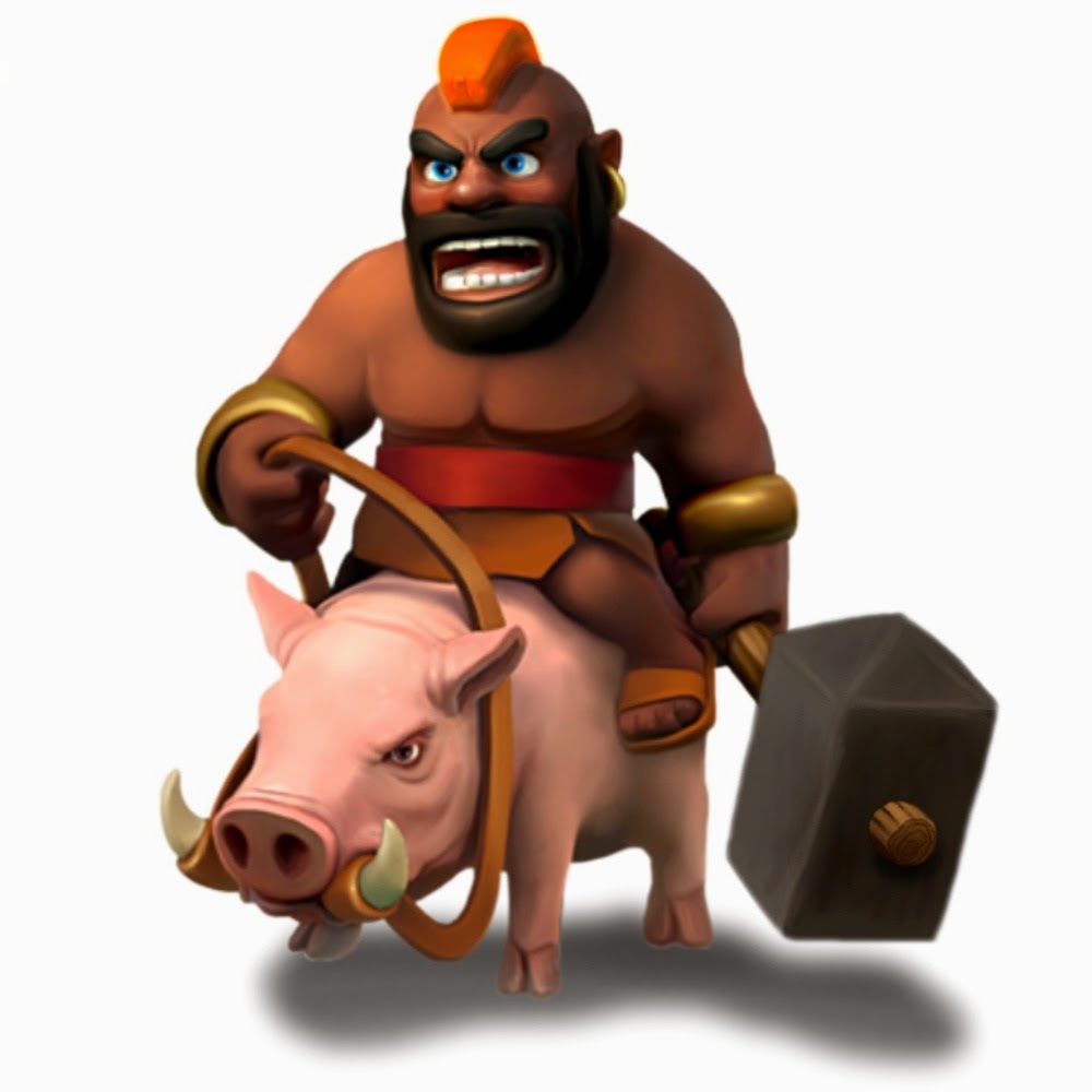 Hog Rider Png - Clash Royale Hog Rider - HD Wallpaper 