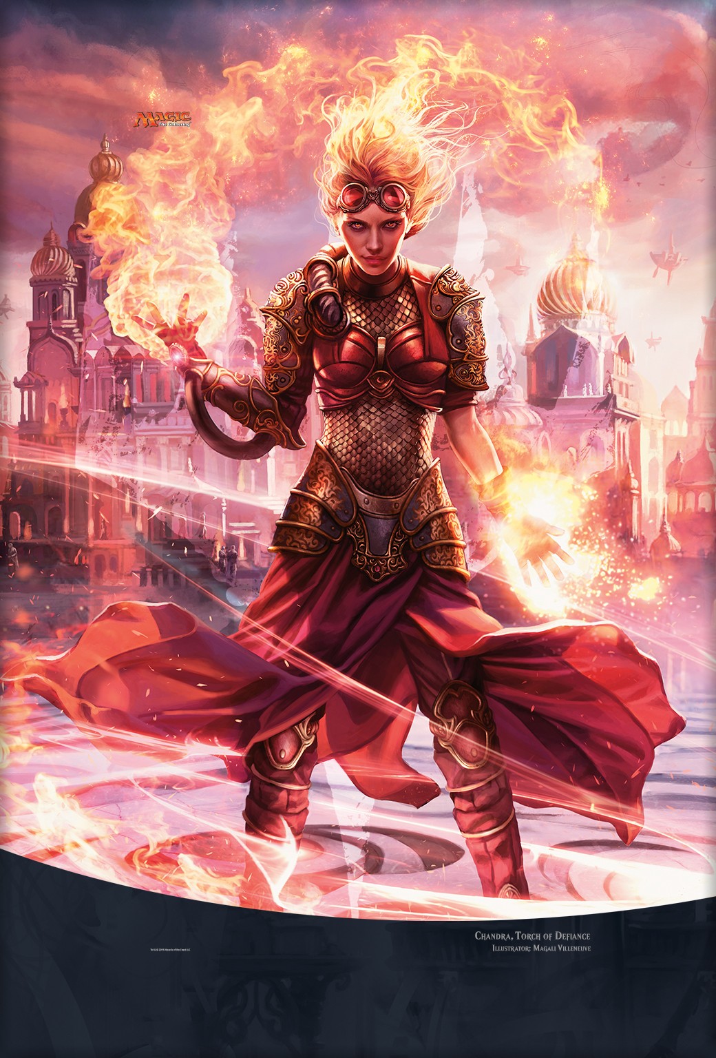 Chandra Torch Of Defiance Kld Iphone Wallpaper - Chandra Torch Of Defiance Full Art - HD Wallpaper 